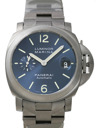 Panerai Luminor Marina Automatic Titanio 40mm Mens watch PAM0028 - Click Image to Close